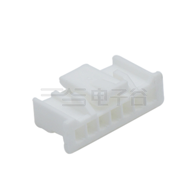 Pitch 2.00mm 单排带扣 Housing 7pin 本色 HF