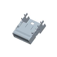 Slimsas 4X R/A SMT SOCKET
