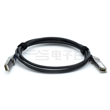 QSFP+ TO QSFP+ DAC 40Gbps Passive 接线30AWG L=2000mm