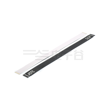 FFC/FPC柔性扁平电缆:UL20941 间0.5mm 51PIN 同面黑色 L=400MM