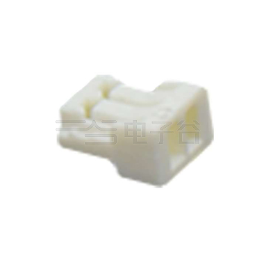 Pitch 0.80mm 单排无耳 Housing 2Pin 本色