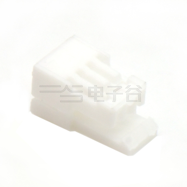 Pitch1.0mm 单排带扣无卤胶壳 3Pin 本色