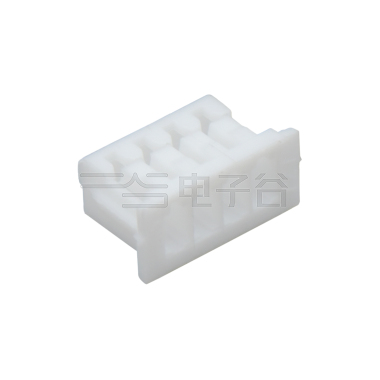Pitch 1.25mm 单排带凸点Housing 04Pin 本色