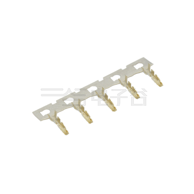 Pitch 1.5mm 磷铜母端子 AWG#24-#28 镀全金Gold flash