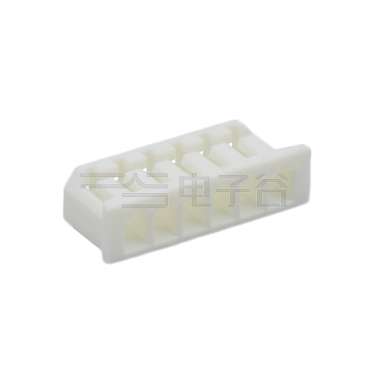 Pitch 2.00mm 单排带凸Housing 6Pin 本色