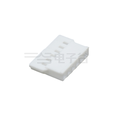 Pitch 2.00mm 线对线单排Male Housing HF 6Pin 白色