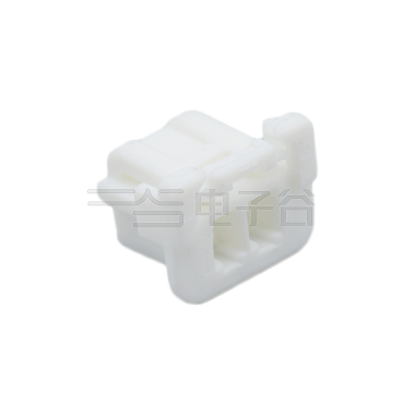 Pitch 2.00mm 单排带扣Housing 2Pin 本色