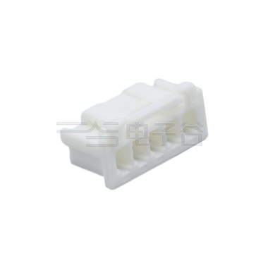 Pitch 2.00mm 单排带扣Housing 5Pin 本色