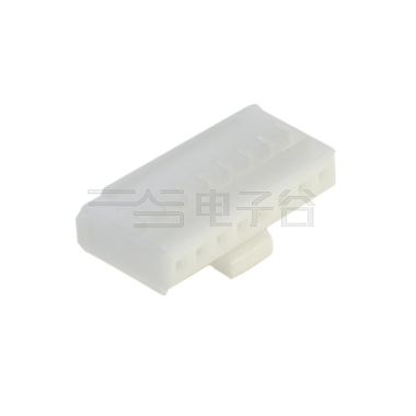 Pitch2.00mm 单排带扣 Housing PA66 HF 8pin 本色