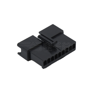 Pitch 2.5mm 单排母胶壳 9pin 黑色