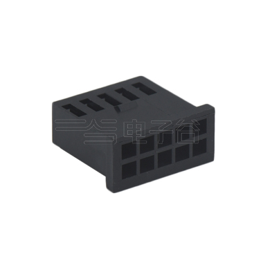 Pitch 2.54mm 线对板 双排 Housing 2X05P 黑色