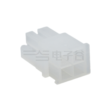 Pitch 4.2mm Male 双排 Housing 2X2Pin 本色