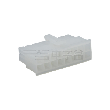 Pitch 4.2mm Male 双排 Housing 2X8Pin 本色