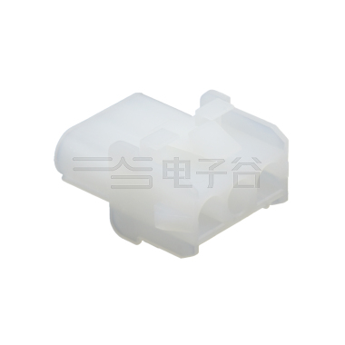 Pitch 6.35mm FEMALE HOUSING 03Pin 本色 PA66，94V-2