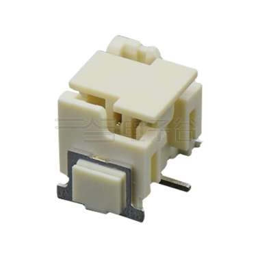 Pitch 2.50mm 180° 单排立贴带扣 带吸附盖 Wafer卷装 3Pin 本色 镀雾锡