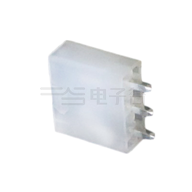Pitch 4.2mm 单排 180°DIP Wafer 实心针 3Pin 本色 亮锡