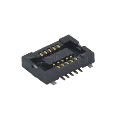 Board to Board Pitch0.4 H0.95mm母座 2*5Pin 黑色 镀全金G/F