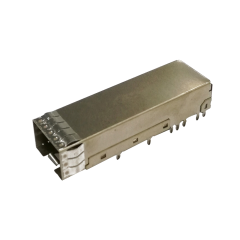 高频高速I/O类光口连接器cage SFP+ 端口1×1