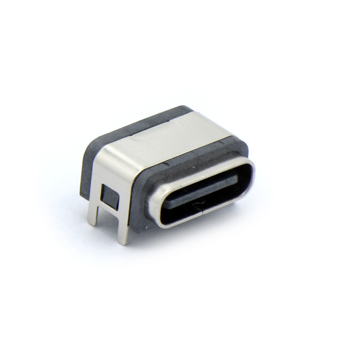 USB连接器Type-C 16P/F SMT 贴板式 外壳四脚插板 脚高1.10mm 防水型
