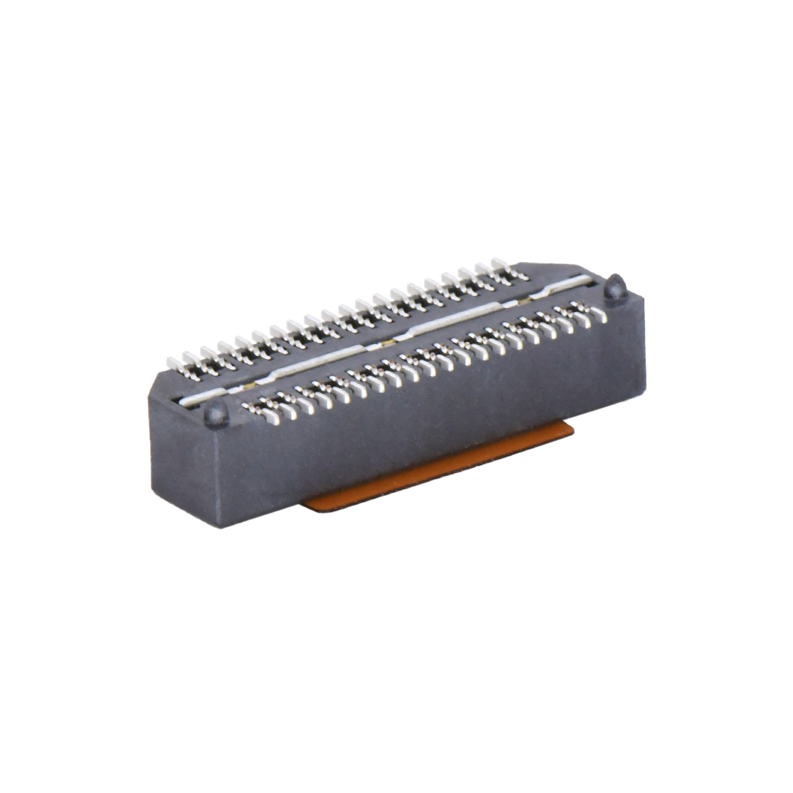 B0809板对板连接器Pitch 0.8 H4.2mm单槽双排 SMT型公座（高速传输15G)
