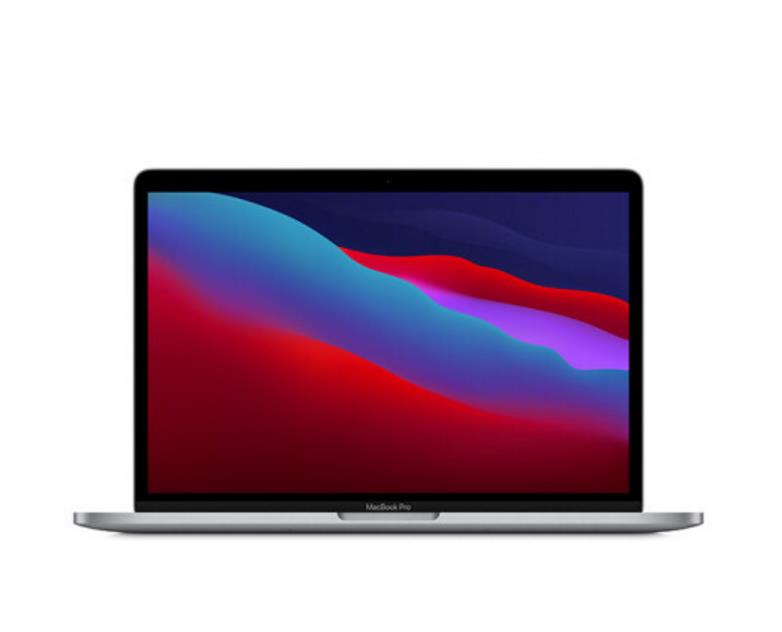 Apple MacBook Pro 13.3 新款八核M1芯片 8G 256G SSD 深空灰 笔记本电脑 轻薄本 MYD82CH/A