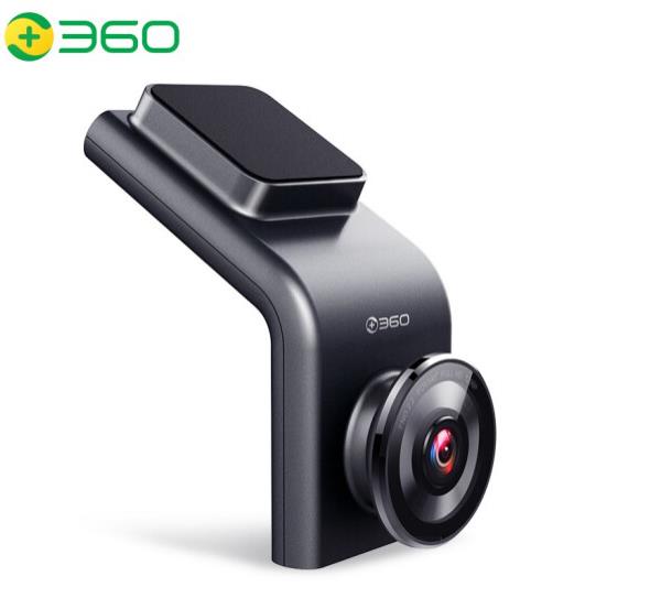 360行车记录仪 G300pro 1296p高清 迷你隐藏 微光夜视 无线测速电子狗一体 黑灰色