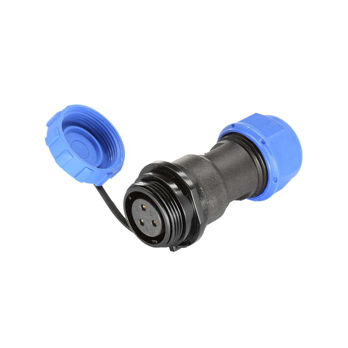 DP17系列 航空插头 3芯电缆对接母插座 电缆直径7-10mm