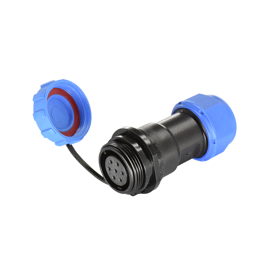 DP17系列 航空插头 9芯电缆对接母插座 电缆直径7-10mm