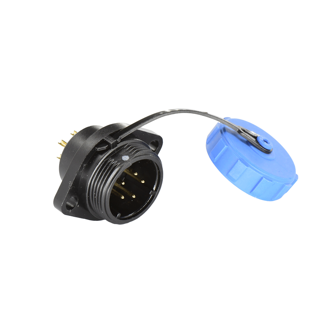 DP17系列 航空插 两孔法兰公插座