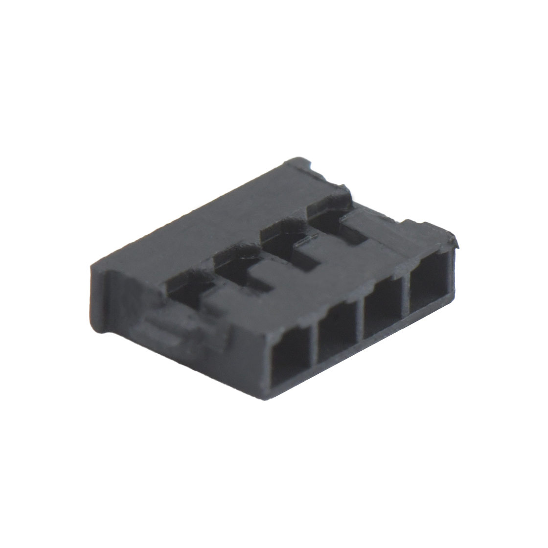 A1201线对板连接器Pitch 1.20mm单排胶壳 4Pin黑色