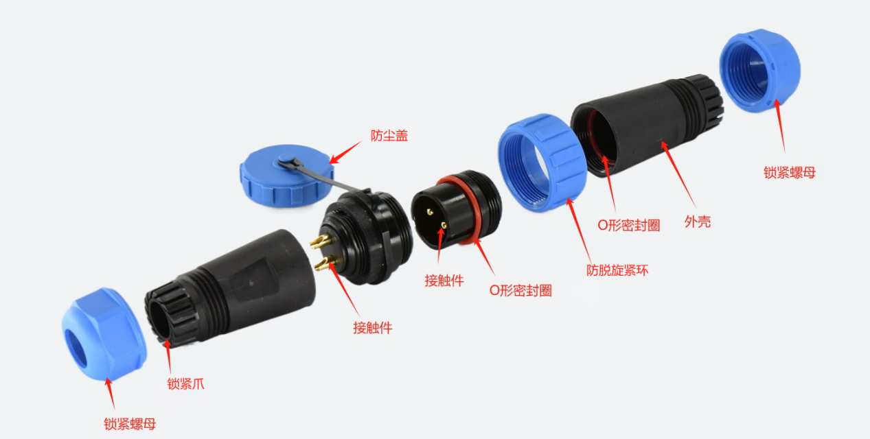 【精选推荐】电子谷DP防水航空插系列：防水无忧，航空品质，高效连接