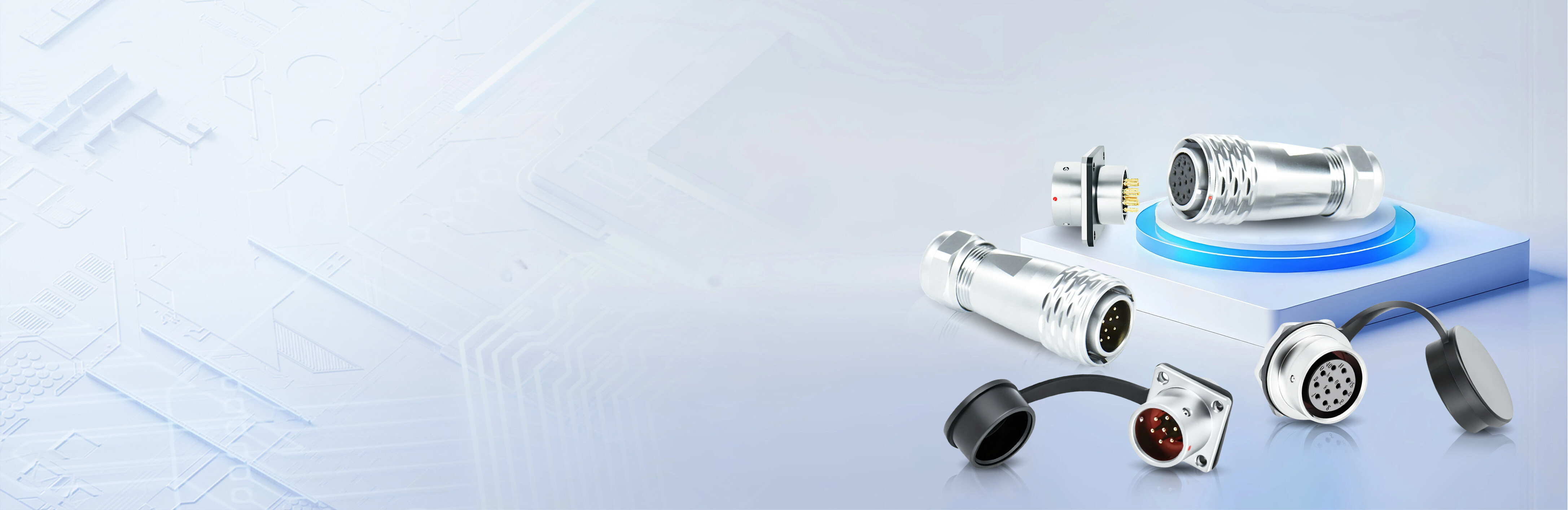 DF推入式金属航空插