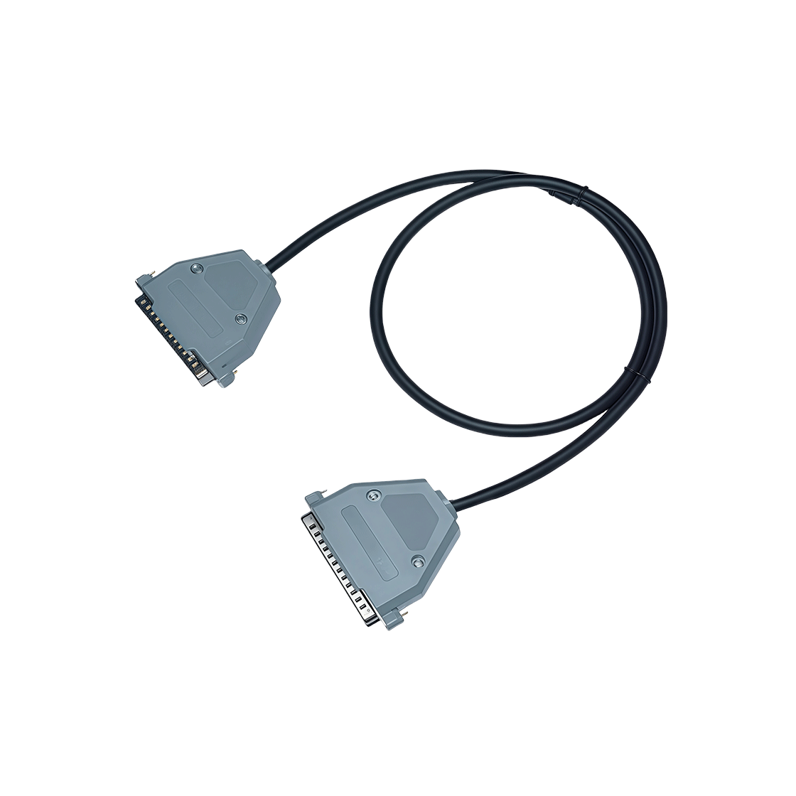 通讯D-SUB公头母头插头工业网线一对一电缆线