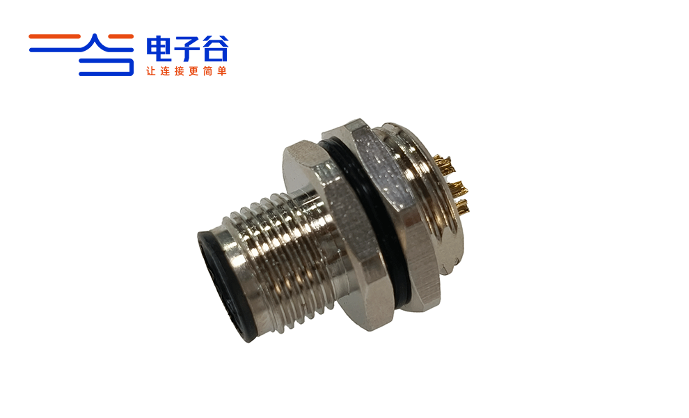 告别水尘锈蚀：M12面板式焊线连接器筑牢户外连接屏障