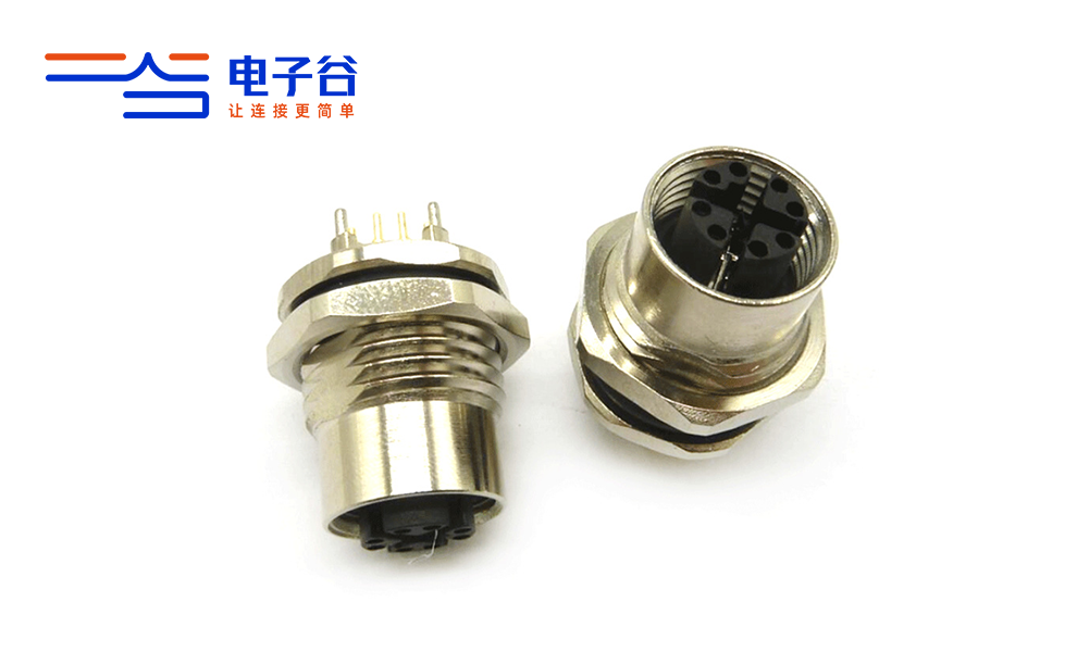 M12前锁面板式连接器与现场总线协议适配