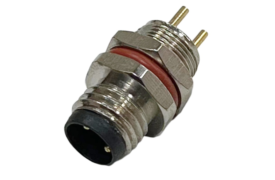 电子谷M8圆形防水连接器产品详解：传感器与精密设备的小型化互连方案