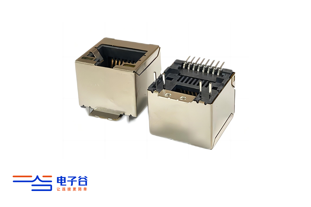 电子谷工业级RJ45连接器产品详解：从商用标准到严苛工况的以太网接口升级