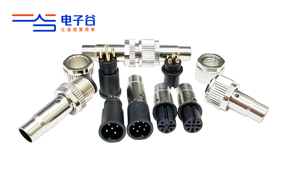 电子谷M12成型式连接器（A/D编码）&mdash;&mdash;工业传感链路的标准化互连接口